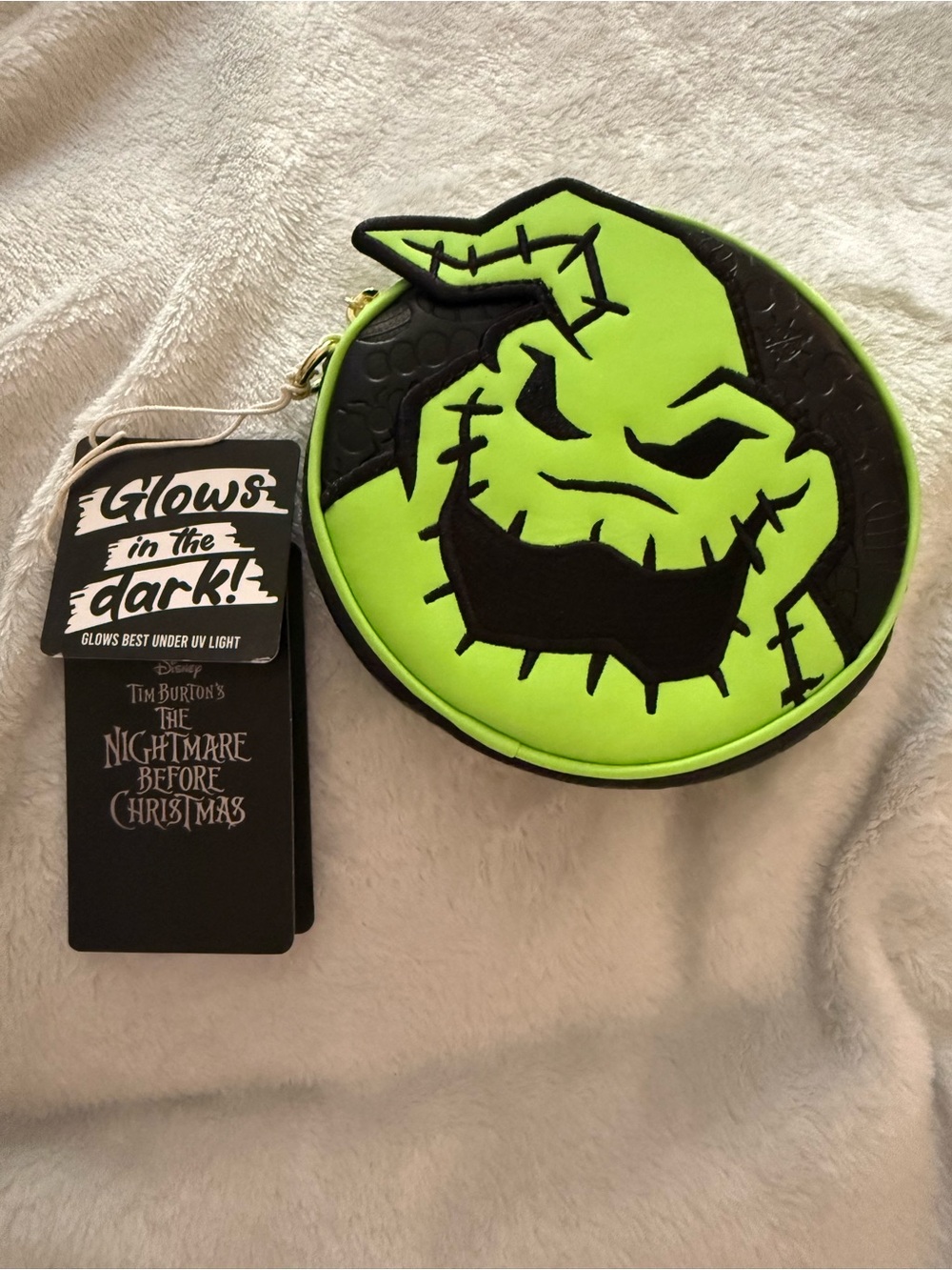 The Nightmare Before Christmas Oogie Boogie Glow-In-The-Dark Coin Purse